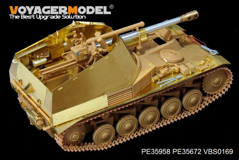 ボイジャーモデル PE35958 1/35 WWIIドイツ自走榴弾砲 ヴェスペ基本セット(タミヤ35200 35358)