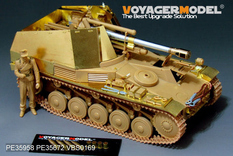 ボイジャーモデル PE35958 1/35 WWIIドイツ自走榴弾砲 ヴェスペ基本セット(タミヤ35200 35358)