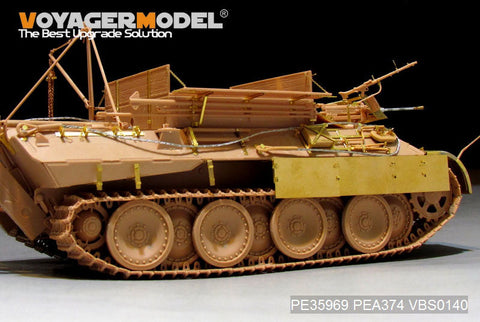 ボイジャーモデル PE35969 1/35 WWII ドイツ ベルゲパンサーA型 (初期型 パンサーAツールホルダー) ベーシック(MENG SS-015用)