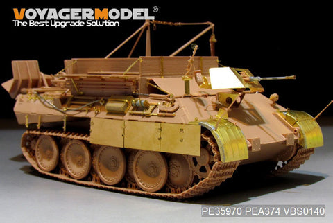 ボイジャーモデル PE35970 1/35 WWII ドイツ ベルゲパンサーA型 (後期型 パンサーGツールホルダー) ベーシック(MENG SS-015用)