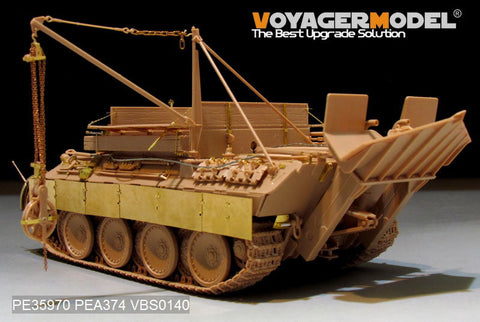 ボイジャーモデル PE35970 1/35 WWII ドイツ ベルゲパンサーA型 (後期型 パンサーGツールホルダー) ベーシック(MENG SS-015用)
