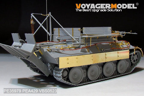 ボイジャーモデル PE35979 1/35 WWII ドイツ ベルゲパンサーA型 (初期型、パンサーAツールホルダー) ベーシック (タコム 2101用)