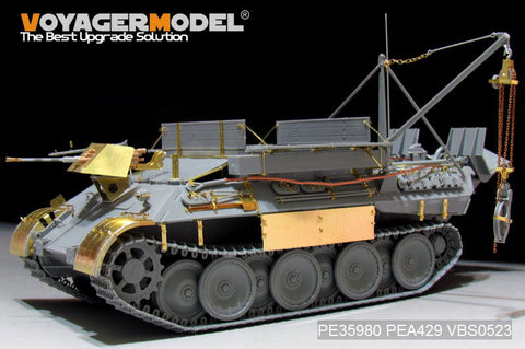 ボイジャーモデル PE35980 1/35 WWII ドイツ ベルゲパンサー D型 (後期型、パンサーGツールホルダー) ベーシック(タコム 2101用)