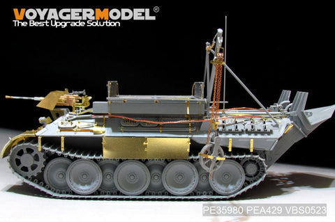 ボイジャーモデル PE35980 1/35 WWII ドイツ ベルゲパンサー D型 (後期型、パンサーGツールホルダー) ベーシック(タコム 2101用)