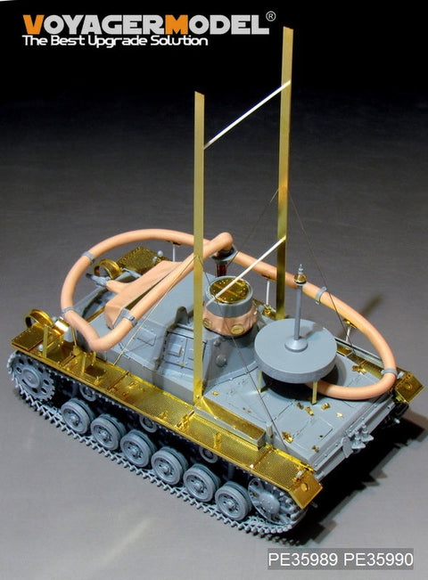 ボイジャーモデル PE35989 1/35 WWII ドイツ III号潜水戦車F型 "アシカ作戦" ベーシック (DRAGON 6877/6717用)