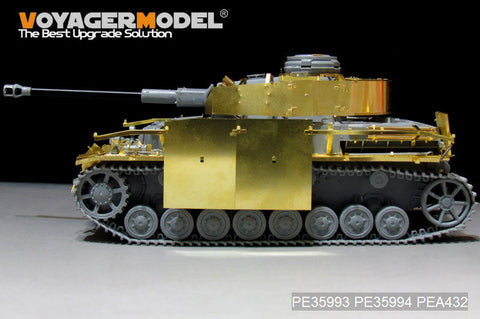 ボイジャーモデル PE35993 1/35 WWII ドイツ IV号戦車 G型 (後期生産) ベーシック (Border 35001用)