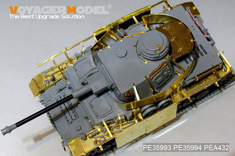 ボイジャーモデル PE35993 1/35 WWII ドイツ IV号戦車 G型 (後期生産) ベーシック (Border 35001用)