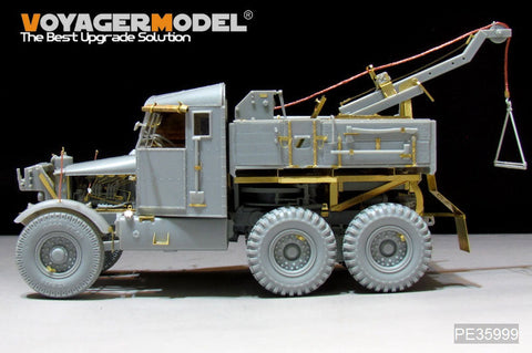 ボイジャーモデル PE35999 1/35 WWII イギリス スキャメル パイオニア リカバリー トラクター SV/2S (サンダーモデル 35201)