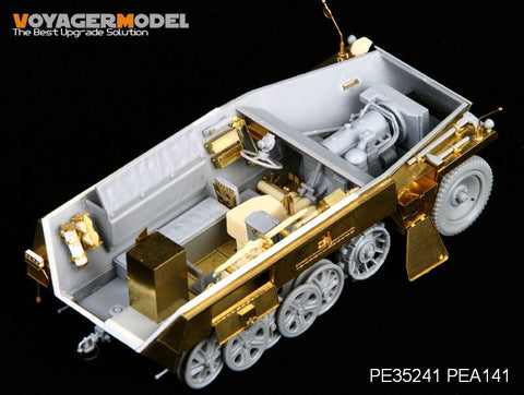 ボイジャーモデル PEA141 1/35 WWIIドイツ Sd.Kfz.250 NEU 雑具箱 &amp; フェンダー (ドラゴン)
