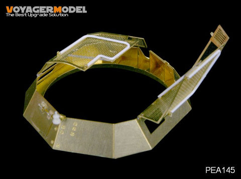 ボイジャーモデル PEA145 1/35 WWIIドイツ Sd.Kfz.222&Sd.Kfz.250/9 手榴弾防御用砲塔メッシュ タイプ1 (タミヤ35270/35115)