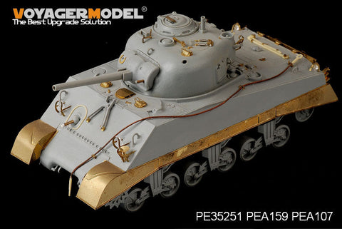 ボイジャーモデル PEA159 1/35 WWII アメリカ海兵隊 M4A2 中戦車 後期型 サイドスカート (ドラゴン)