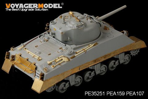 ボイジャーモデル PEA159 1/35 WWII アメリカ海兵隊 M4A2 中戦車 後期型 サイドスカート (ドラゴン)