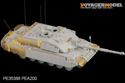 ボイジャーモデル PEA200 1/35 現用イギリスチャレンジャー2 主力戦車 スラットアーマー (トランぺッター)