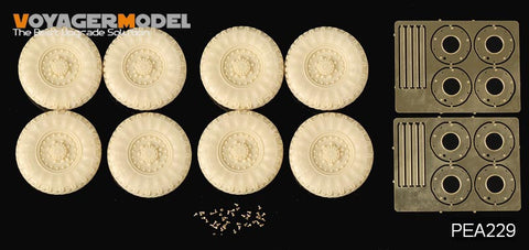 ボイジャーモデル PEA229 1/35 現用カナダ軍 LAV-3ファミリー ロードホイール (8個)