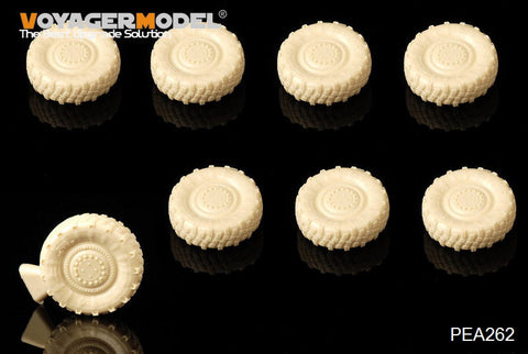 ボイジャーモデル PEA262 1/35 ドイツ ボクサー装輪装甲車 ロードホイール(8個入り)(ホビーボス82480)