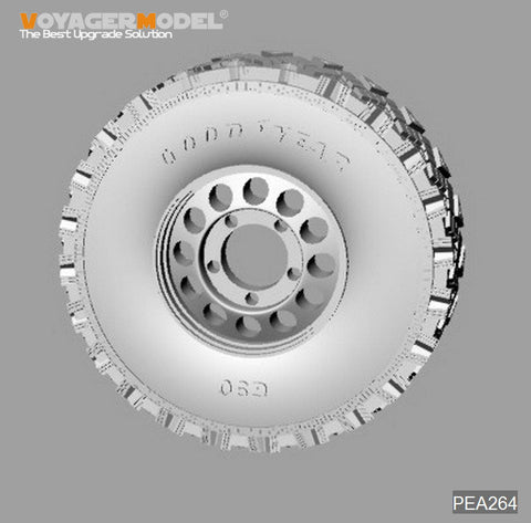 ボイジャーモデル PEA264 1/35 現用 ディフェンダー XD 'ウルフ' W.M.I.K 加重ロードホイール(G90)タイプ1 (ホビーボス)