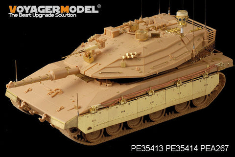 ボイジャーモデル PEA267 1/35 IDF メルカバ主力戦車 IV ウインドブレーカー アクティブプロダクションシステム(汎用)