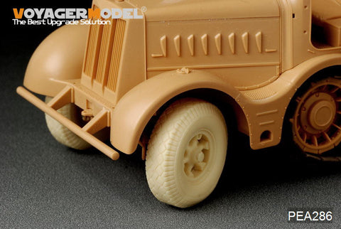 ボイジャーモデル PEA286 1/35 WWII ドイツ Sd.Kfz.9 FAMO ロードホイール パターン 1(タミヤ35239 35246)
