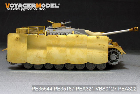 ボイジャーモデル PEA321 1/35 WWIIドイツ IV号突撃砲 ピボットマウント式車体シュルツェンセット(ドラゴン用)