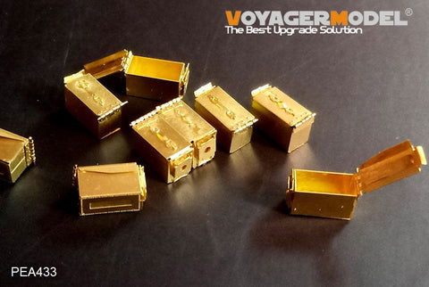 ボイジャーモデル PEA433 1/35 現用 アメリカ 陸軍 Cal .50 M2 弾薬缶 旧型 パート 1(汎用)
