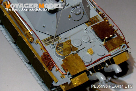 ボイジャーモデル PEA437 1/35 WWII ドイツ パンサーG/ヤークトパンサーG2対空装甲パターン1 (汎用)