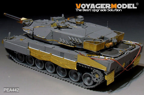 ボイジャーモデル PEA442 1/35 現用 ドイツ連邦軍 レオパルト 2A5/A6 トラックカバー(汎用)