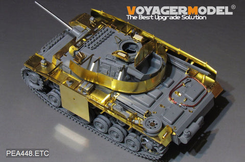ボイジャーモデル PEA448 1/35 WWII ドイツ陸軍 III号戦車M/N型 アディショナルアーマー( タコム用)