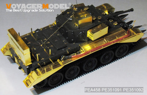 ボイジャーモデル PEA458 1/35 WWII UK クロムウェル Mk. IV/セントー C.S.Mk IV 渡河装置セット （タミヤ 35221/35232用）