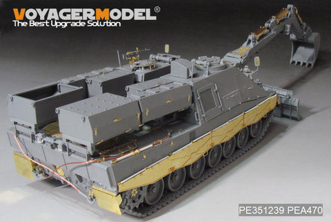 ボイジャーモデル PEA470 1/35 ドイツ コディアック装甲工兵車  シュルツェン(Border BT-011用)