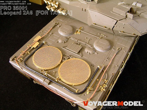 ボイジャーモデル Pro35001 1/35 レオパルト2A6 エッチングセット(タミヤ35271用)
