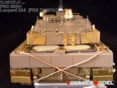 ボイジャーモデル Pro35001 1/35 レオパルト2A6 エッチングセット(タミヤ35271用)