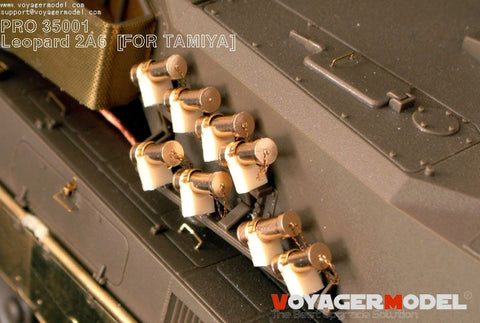 ボイジャーモデル Pro35001 1/35 レオパルト2A6 エッチングセット(タミヤ35271用)