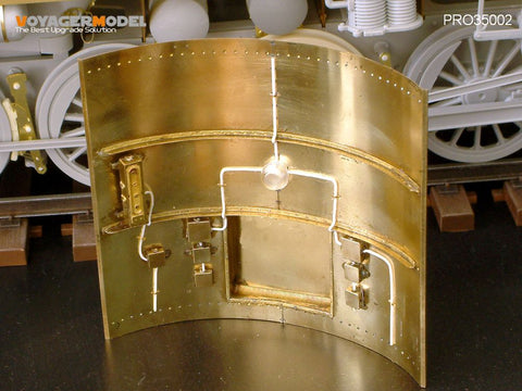 ボイジャーモデル Pro35002 1/35 ドイツ用蒸気機関車 BR52 00210 エッチングセット(トランぺッター00210用)