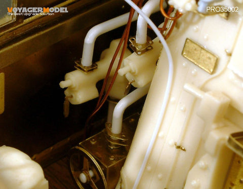 ボイジャーモデル Pro35002 1/35 ドイツ用蒸気機関車 BR52 00210 エッチングセット(トランぺッター00210用)