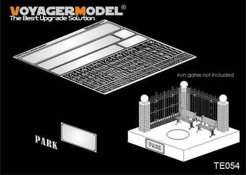ボイジャーモデル TE054 飾り台ネームプレート(1用)(汎用)