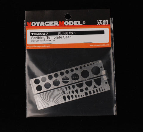 ボイジャーモデル TEZ027 スクライビング テンプレートセット 1