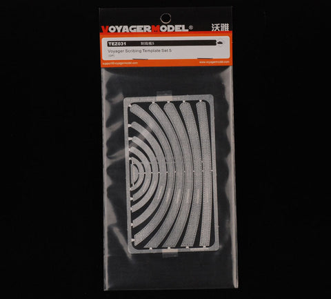 ボイジャーモデル TEZ031 スクライビング テンプレートセット 5