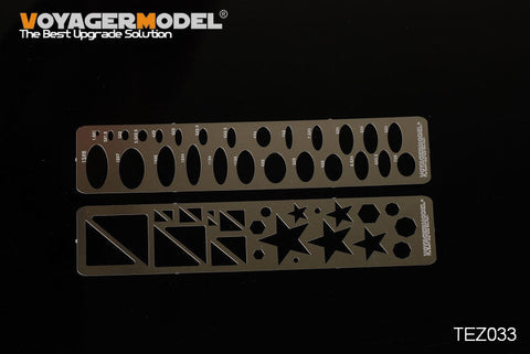 ボイジャーモデル TEZ033 スクライビング テンプレートセット 7
