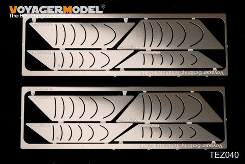 ボイジャーモデル TEZ040 スクライビング テンプレートセット 11
