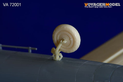 ボイジャーモデル VA-E003 1/72 アブロ ランカスター BMk.I/II 車輪格納室 / ランディングギア(ハセガワ E23用)