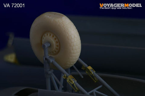 ボイジャーモデル VA-E003 1/72 アブロ ランカスター BMk.I/II 車輪格納室 / ランディングギア(ハセガワ E23用)