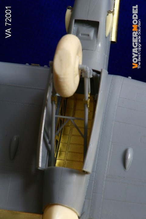 ボイジャーモデル VA-E003 1/72 アブロ ランカスター BMk.I/II 車輪格納室 / ランディングギア(ハセガワ E23用)