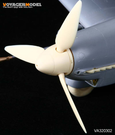 ボイジャーモデル VA320302 1/32 ユンカースJu87G プロペラブレード・スピナー (ハセガワ)