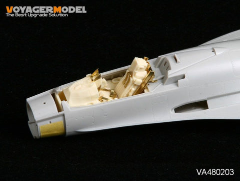 ボイジャーモデル VA480203 1/48 F-16CJ ブロック50 コクピット ディティールセット(タミヤ)