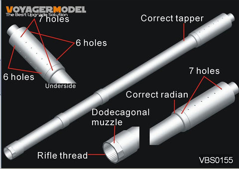 ボイジャーモデル VBS0155 1/35 現用ロシア BMP-3 ターレットウエポンセット (トランぺッター)
