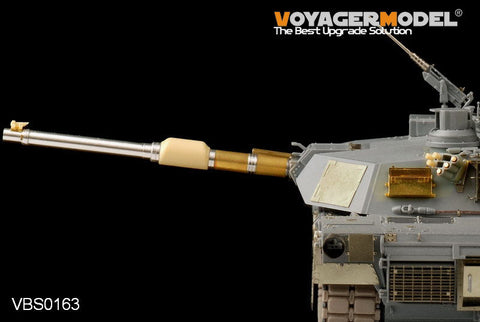 ボイジャーモデル VBS0163 1/35 現用アメリカ M256 120mm M1エイブラムス 砲身 ・スモークディスチャージャー(ドラゴン3535/3536用)