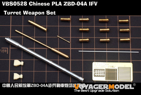 ボイジャーモデル VBS0528 1/35 中国人民解放軍 ZBD-04A 歩兵戦闘車 砲塔武器セット (パンダホビー PH35042用)