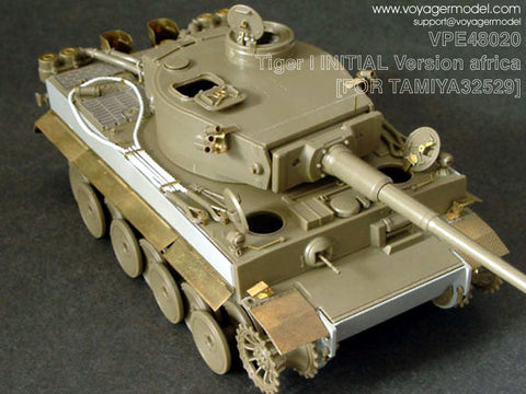ボイジャーモデル VPE48020 1/48 タイガーI 極初期型 アフリカ軍団(タミヤ32529用)