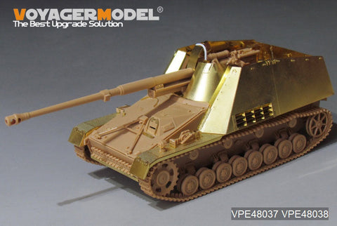 ボイジャーモデル VPE48038 1/48 WWII ドイツSd.Kfz.164 ナースホルン 装甲板/フェンダー(タミヤ32600用)