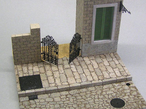 紙創り A-30 1/35 鉄蓋、門扉など